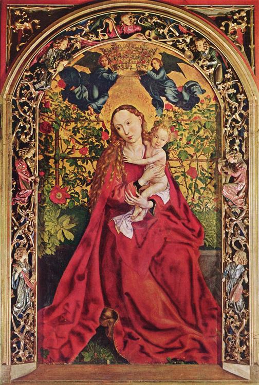 Madonna of the Rose Bower (mk08), Martin Schongauer